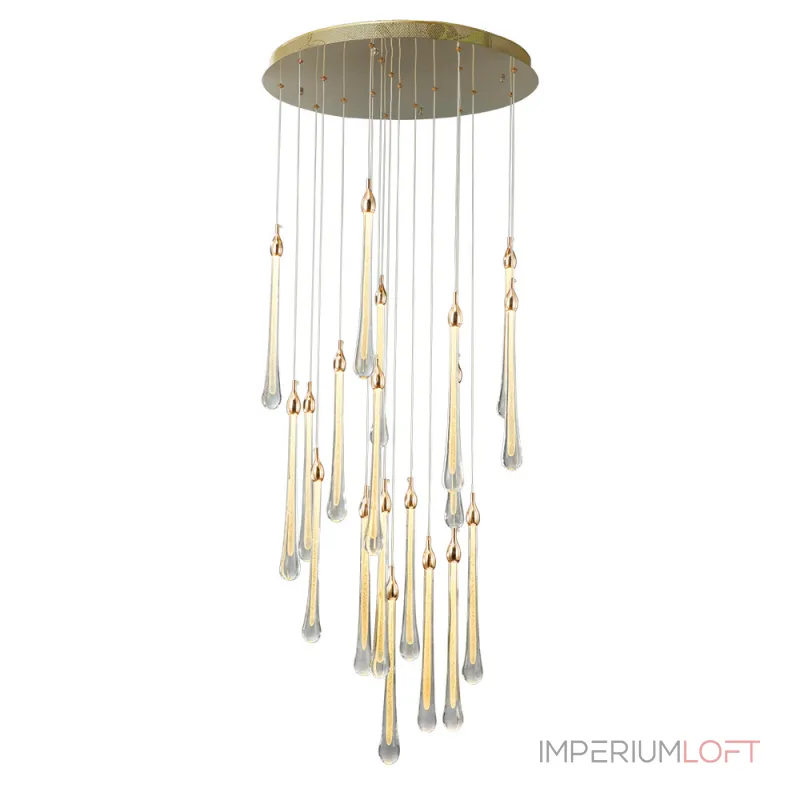 Подвесной светильник Teardrop 19 gold