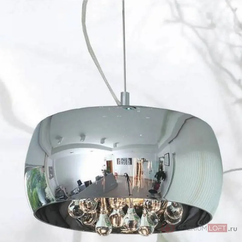 Подвесной светильник DeLight Collection Argos P0076-03E Цвет арматуры хром Цвет плафонов хром от ImperiumLoft