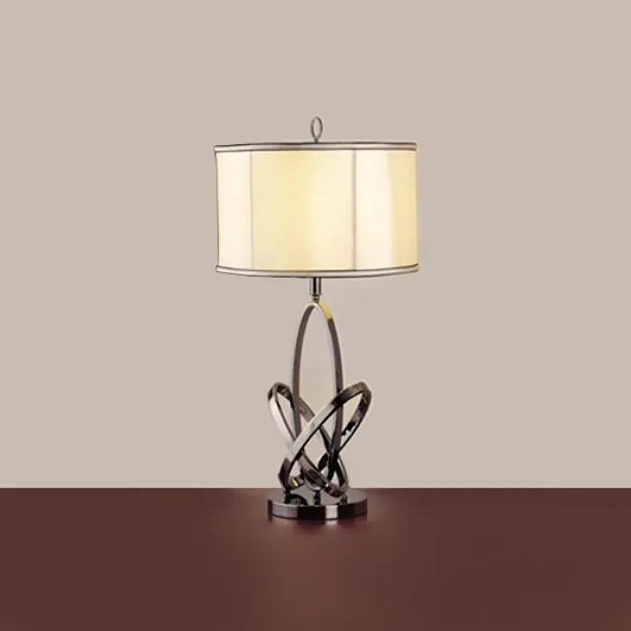 Настольная лампа декоративная DeLight Collection Table Lamp BT-1015 white black Цвет арматуры черный от ImperiumLoft