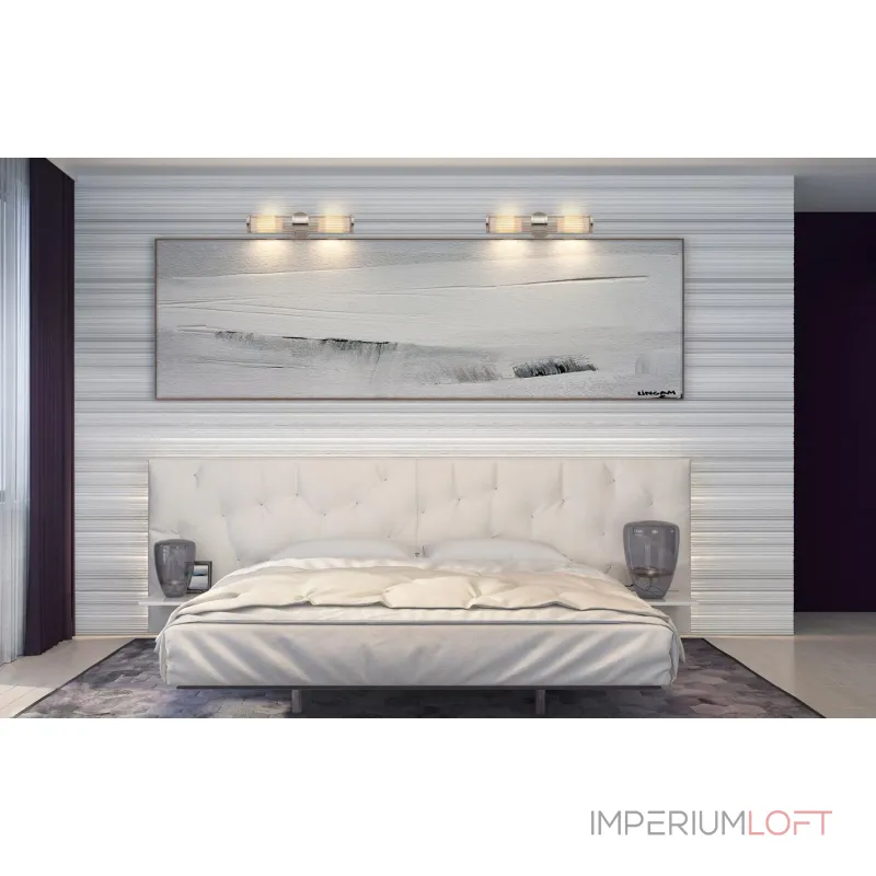 Накладной светильник DeLight Collection Claridges BRWL7002-NP Цвет арматуры никель Цвет плафонов прозрачный от ImperiumLoft Накладной светильник DeLight Collection Claridges BRWL7002-NP Цвет арматуры никель Цвет плафонов прозрачный от ImperiumLoft