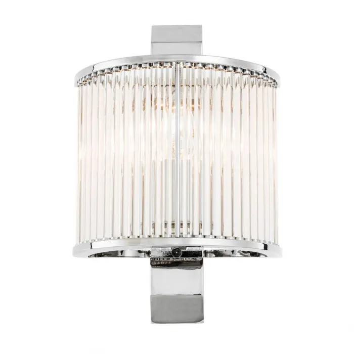 Накладной светильник DeLight Collection Crystal Bar KM0927W-1 chrome Цвет арматуры хром Цвет плафонов прозрачный от ImperiumLoft