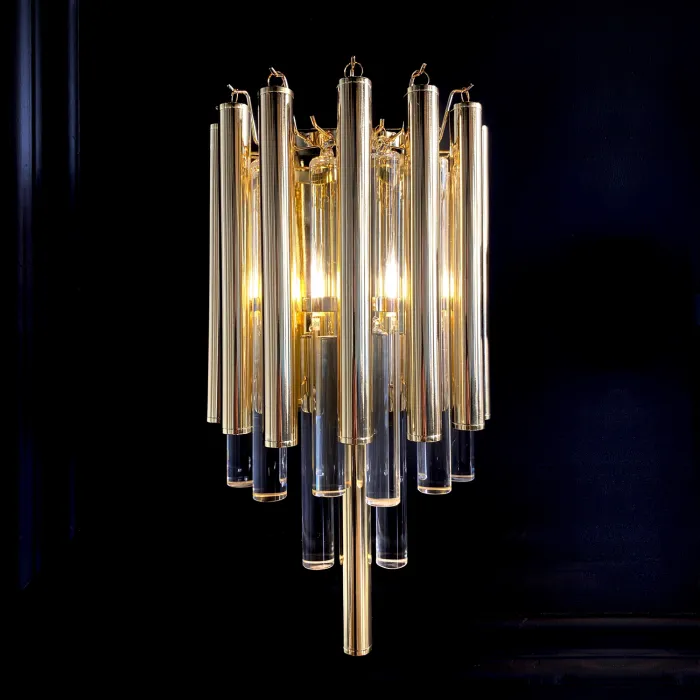 Накладной светильник DeLight Collection Gigi KM0931W-1 gold Цвет арматуры золото Цвет плафонов прозрачный от ImperiumLoft