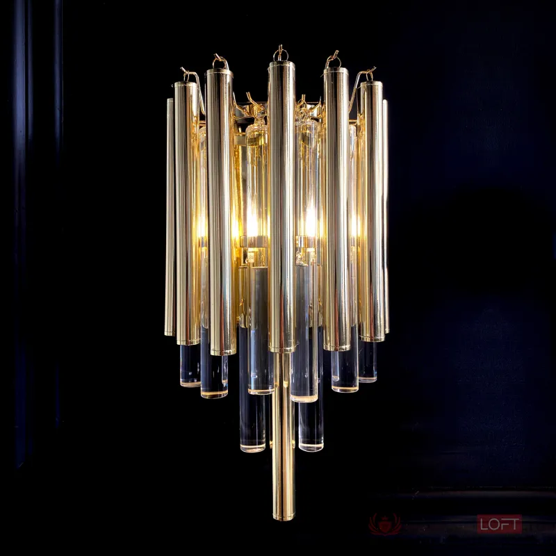 Накладной светильник DeLight Collection Gigi KM0931W-1 gold Цвет арматуры золото Цвет плафонов прозрачный от ImperiumLoft