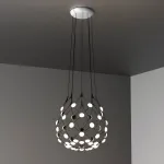 Подвесной светильник DeLight Collection Mesh 9388P/S black Цвет арматуры черный Цвет плафонов черный от ImperiumLoft