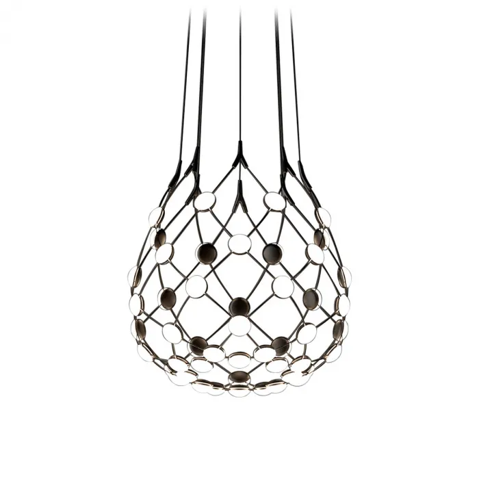Подвесной светильник DeLight Collection Mesh 9388P/S black Цвет арматуры черный Цвет плафонов черный от ImperiumLoft