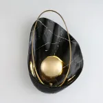 Настенный светильник Pearl black от ImperiumLoft
