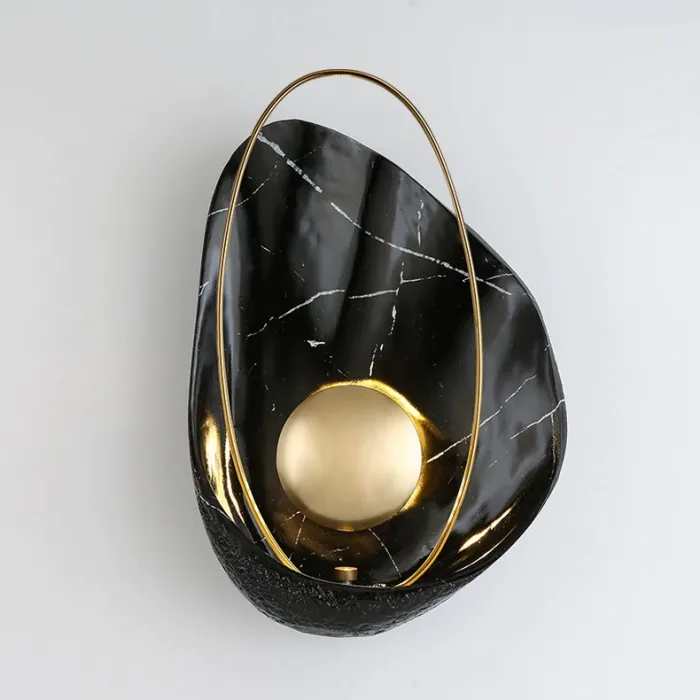Настенный светильник Pearl black от ImperiumLoft