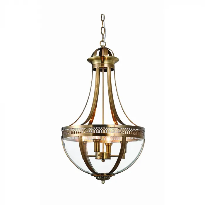 Подвесной светильник DeLight Collection Capitol KM0287P-6 antique brass от ImperiumLoft