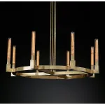 Люстра на штанге Cannele 8 brass