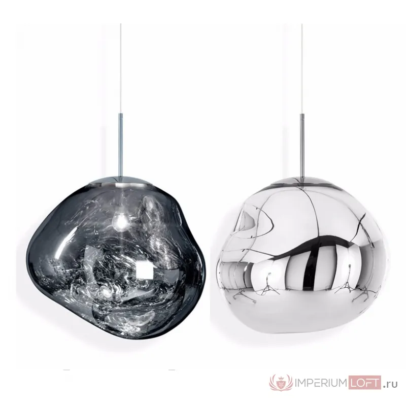 Подвесной светильник DeLight Collection Melt 9305P silver Цвет арматуры серебро Цвет плафонов серебро от ImperiumLoft