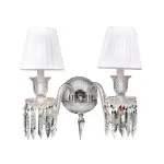 Бра DeLight Collection Baccarat ZZ86303BK-2W Цвет арматуры черный Цвет плафонов черный от ImperiumLoft