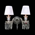Бра DeLight Collection Baccarat ZZ86303BK-2W Цвет арматуры черный Цвет плафонов черный от ImperiumLoft