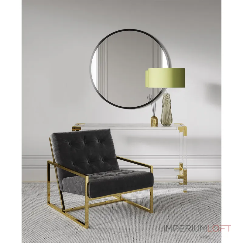 Настольная лампа декоративная DeLight Collection Crystal Table Lamp BRTL3020 Цвет арматуры хром Цвет плафонов зеленый