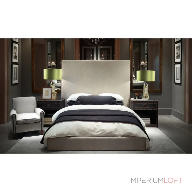 Настольная лампа декоративная DeLight Collection Crystal Table Lamp BRTL3020 Цвет арматуры хром Цвет плафонов зеленый