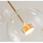 Подвесной светильник DeLight Collection Bolle 9214P-5 Цвет арматуры желтый Цвет плафонов прозрачный от ImperiumLoft