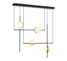 Потолочный светильник MD2062-4B black/brass