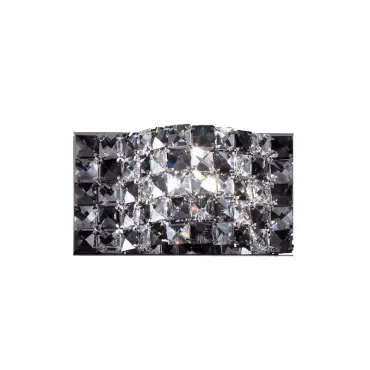 Накладной светильник DeLight Collection Onda W0246-01A fume Цвет арматуры хром Цвет плафонов прозрачный