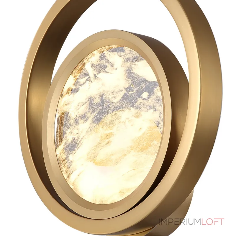 Настенный светильник Луна Light 3A ant.brass