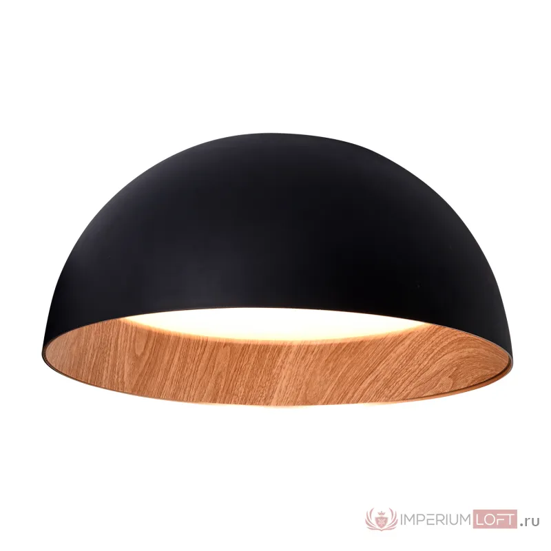 Потолочный светильник C0207-500A Black and Wood от ImperiumLoft