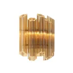 Накладной светильник DeLight Collection Vittoria KG0769W-2 cognac Цвет арматуры золото Цвет плафонов коричневый от ImperiumLoft