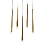Подвесной светильник Aquitaine 5 gold