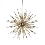 Подвесная люстра Boivin 12A gold/rock crystal