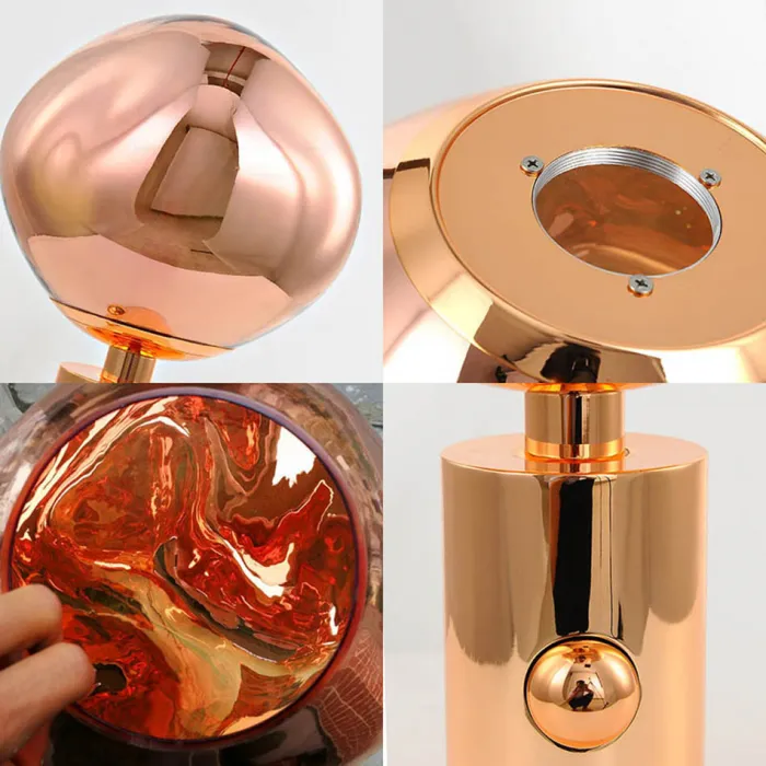 Торшер DeLight Collection Melt 9305F copper Цвет арматуры латунь Цвет плафонов медь от ImperiumLoft