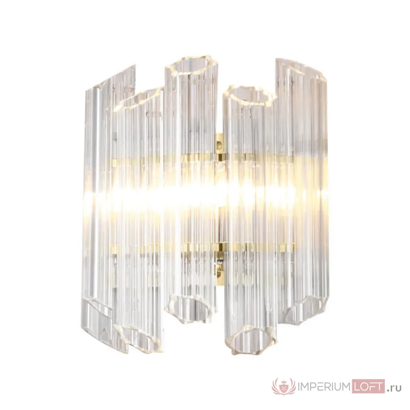 Накладной светильник DeLight Collection Vittoria KG0769W-2 gold Цвет арматуры золото Цвет плафонов коричневый от ImperiumLoft