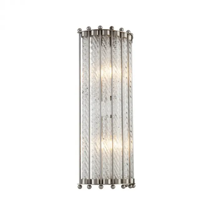 Накладной светильник DeLight Collection Tiziano KG0907W-2 nickel Цвет арматуры никель Цвет плафонов серый от ImperiumLoft