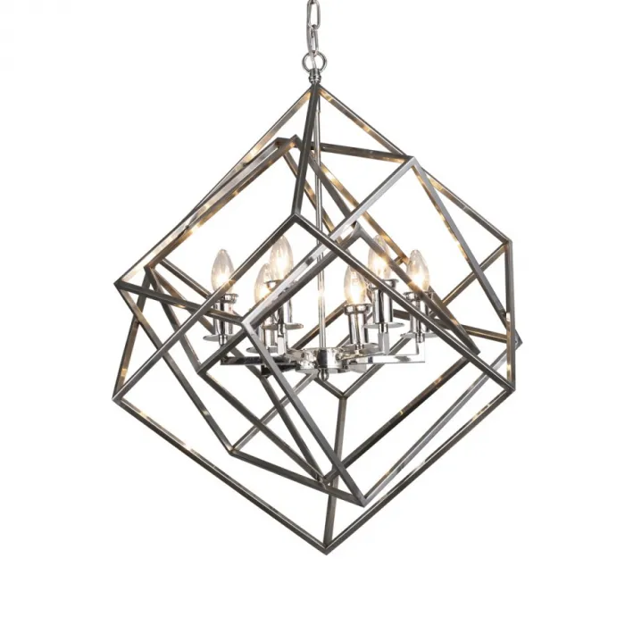 Подвесной светильник DeLight Collection Matrix KM0282P-6 nickel от ImperiumLoft