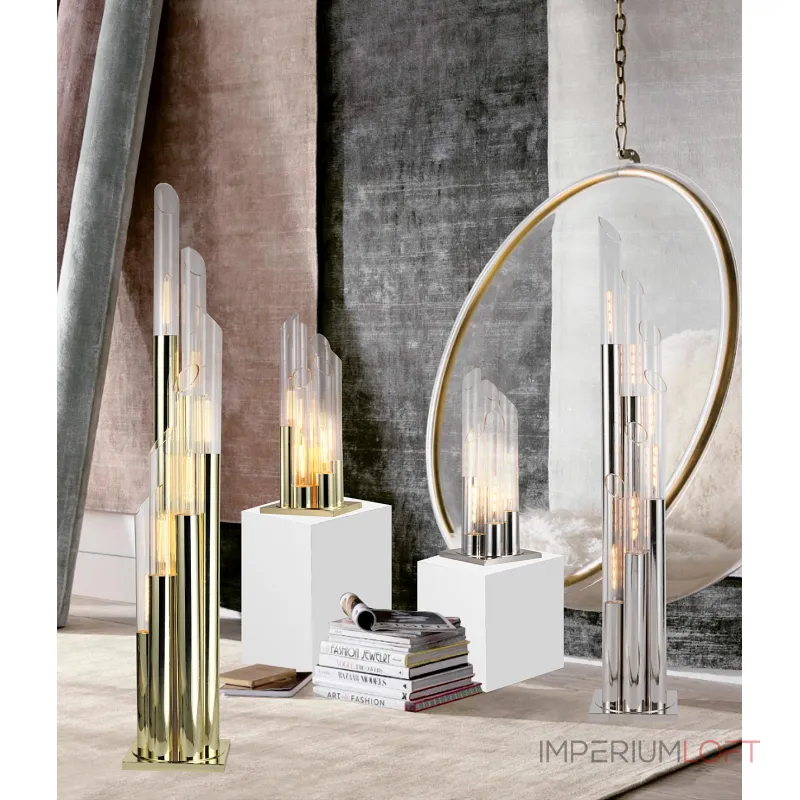 Торшер Draycott 6 gold от ImperiumLoft Торшер Draycott 6 gold от ImperiumLoft