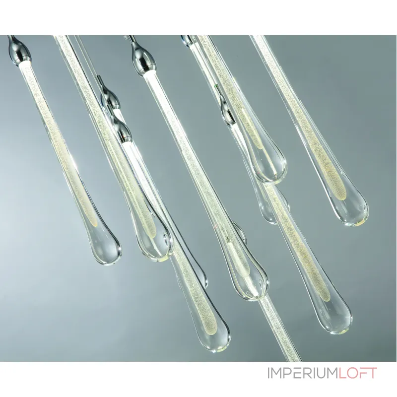 Подвесной светильник Teardrop 7 chrome