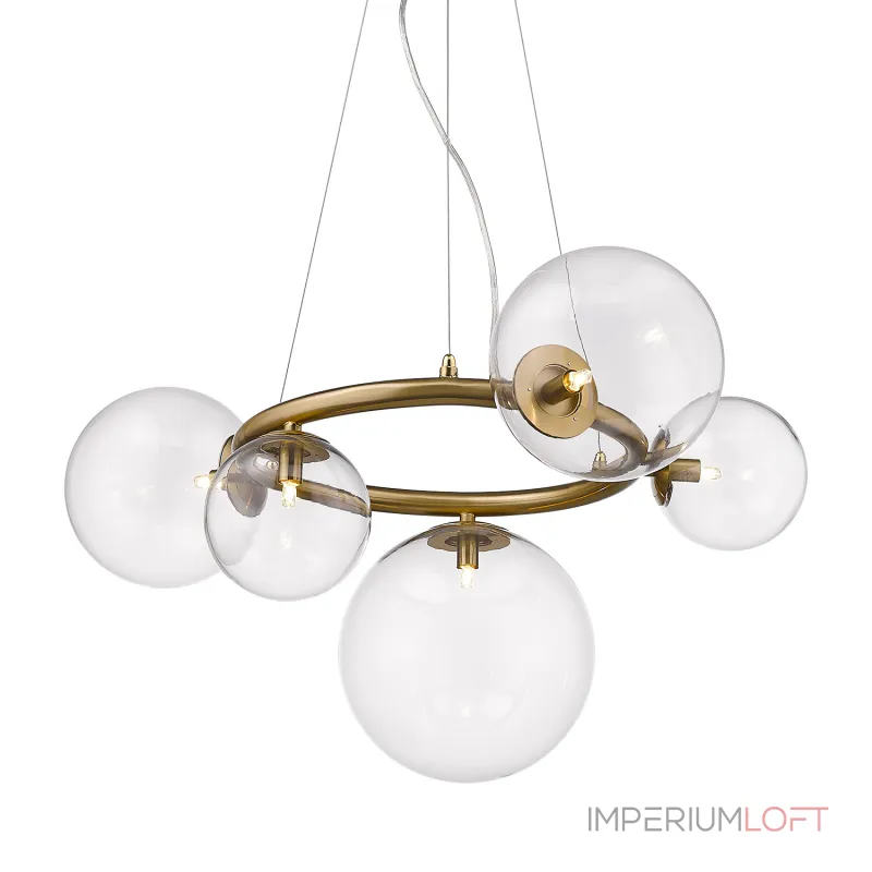 Подвесная люстра P68092-5 brass