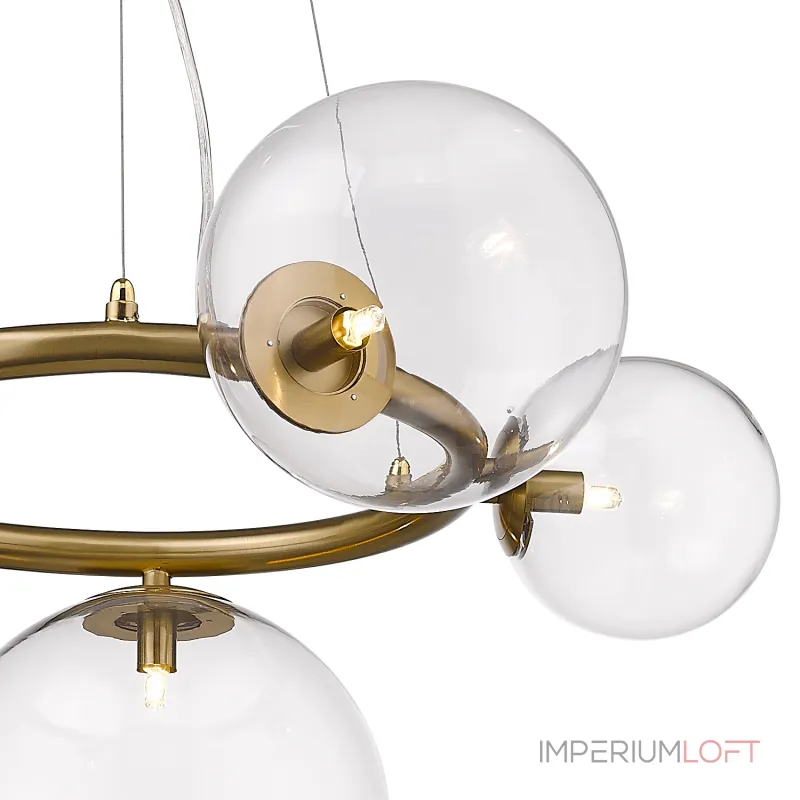 Подвесная люстра P68092-5 brass