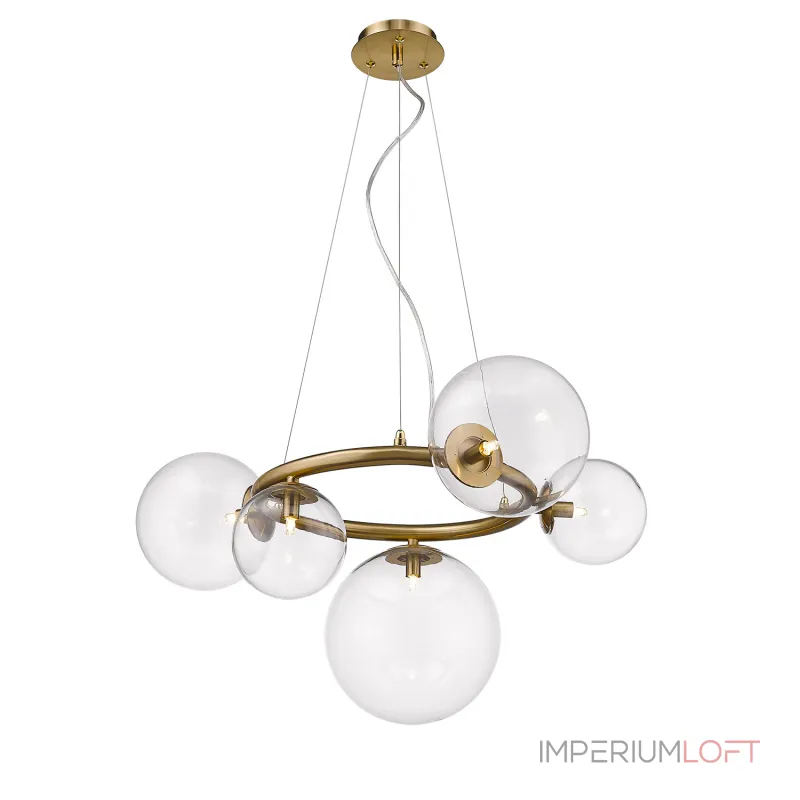 Подвесная люстра P68092-5 brass