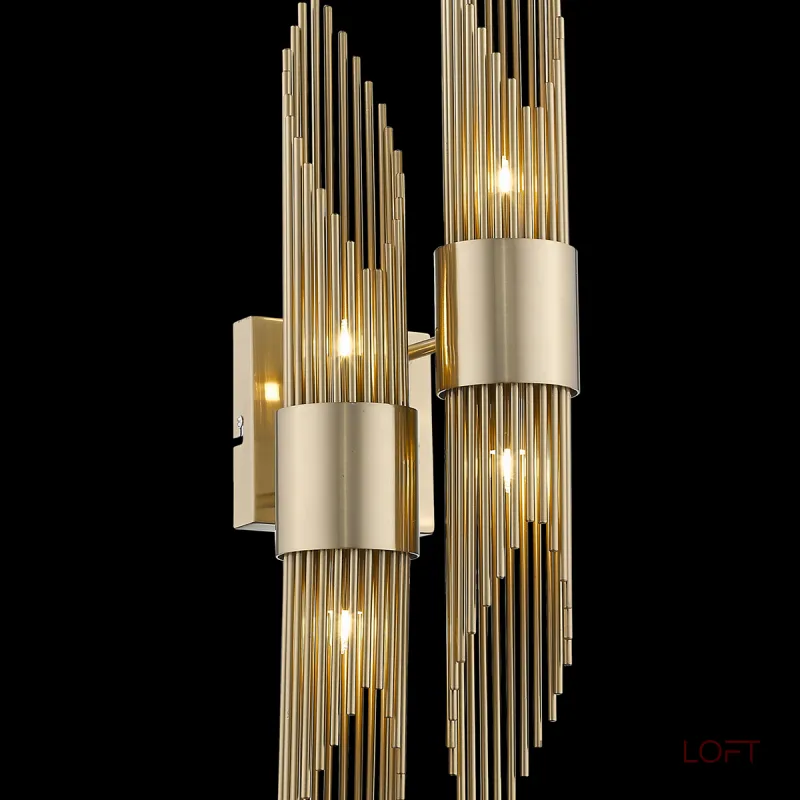 Настенный светильник W68069-4 ant.brass Настенный светильник W68069-4 ant.brass