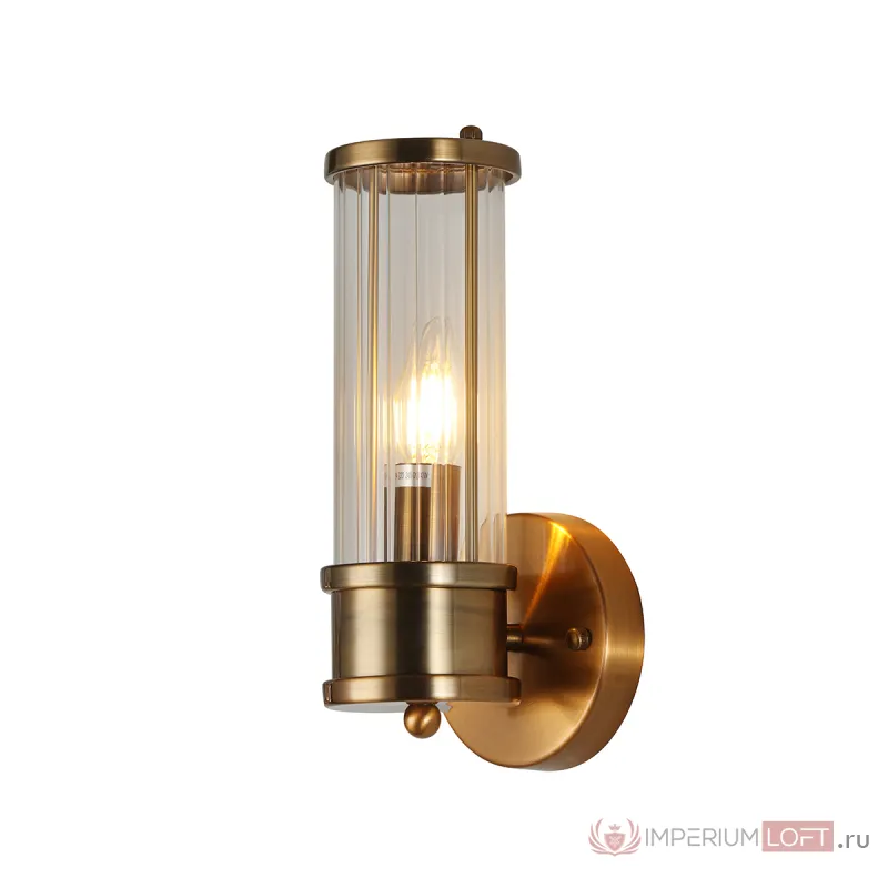 Настенный светильник Claridges 1B brass от ImperiumLoft