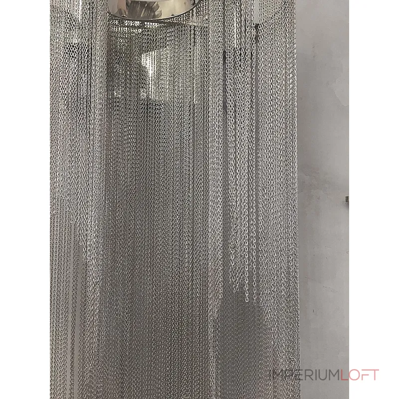 Бра DeLight Collection Stream KM011W-2 aluminum Цвет арматуры хром Цвет плафонов серый