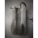 Бра DeLight Collection Stream KM011W-2 aluminum Цвет арматуры хром Цвет плафонов серый