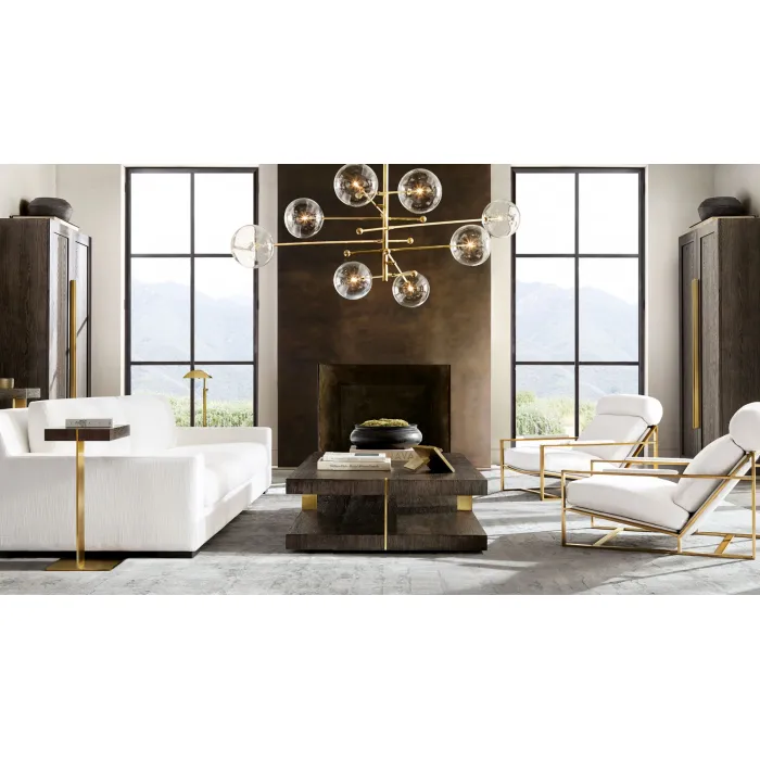 Подвесной светильник DeLight Collection Globe Mobile KG0835P-8 brass Цвет арматуры латунь Цвет плафонов прозрачный от ImperiumLoft