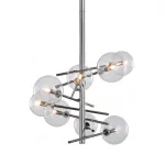 Люстра на штанге MX19009070-8A chrome