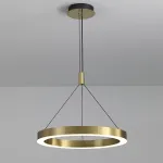 Подвесная люстра P0516-600A titanium gold
