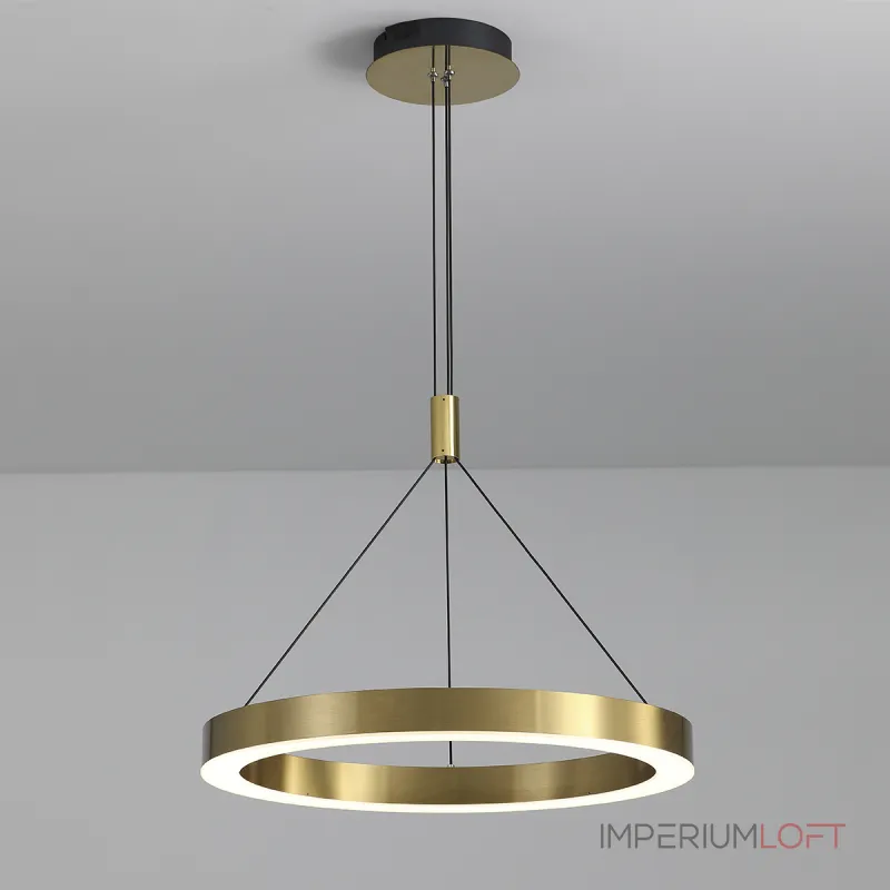 Подвесная люстра P0516-600A titanium gold