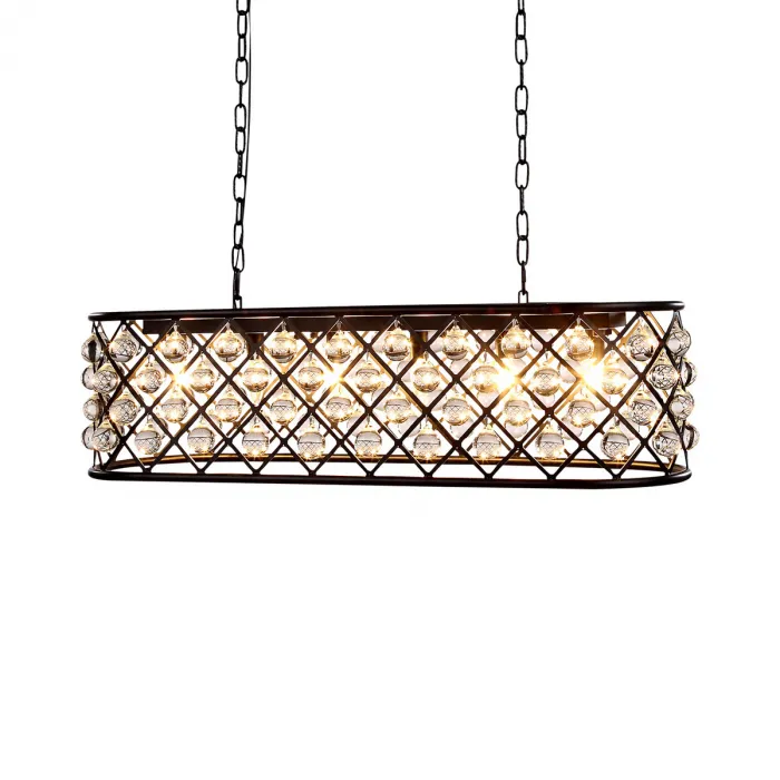 Подвесной светильник DeLight Collection Spencer KR0277P-5L black от ImperiumLoft