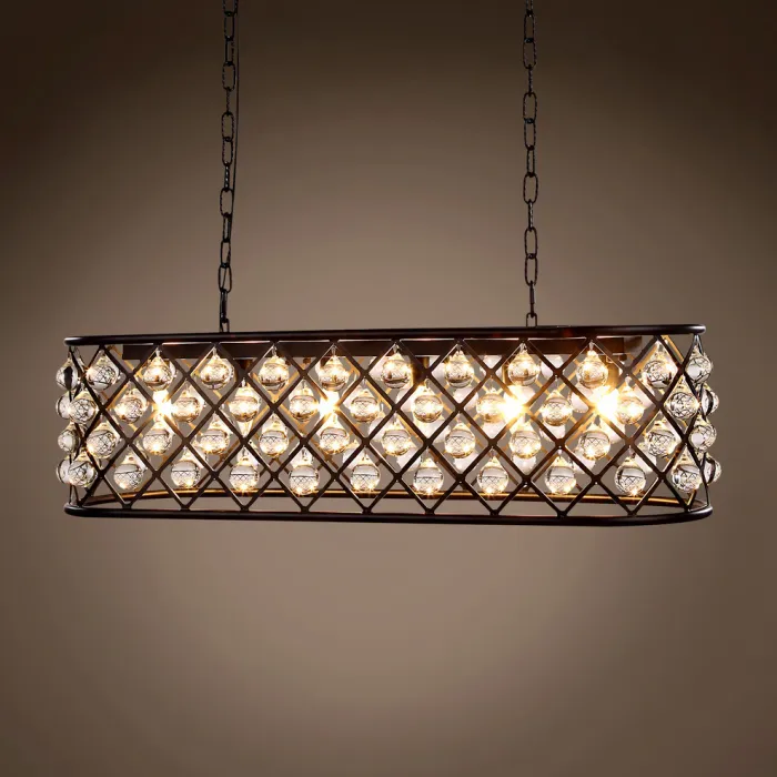 Подвесной светильник DeLight Collection Spencer KR0277P-5L black от ImperiumLoft