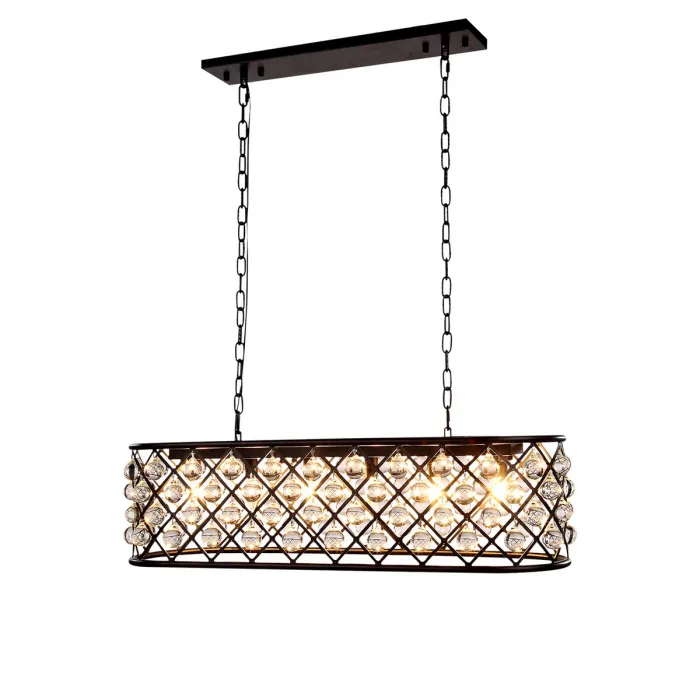 Подвесной светильник DeLight Collection Spencer KR0277P-5L black от ImperiumLoft