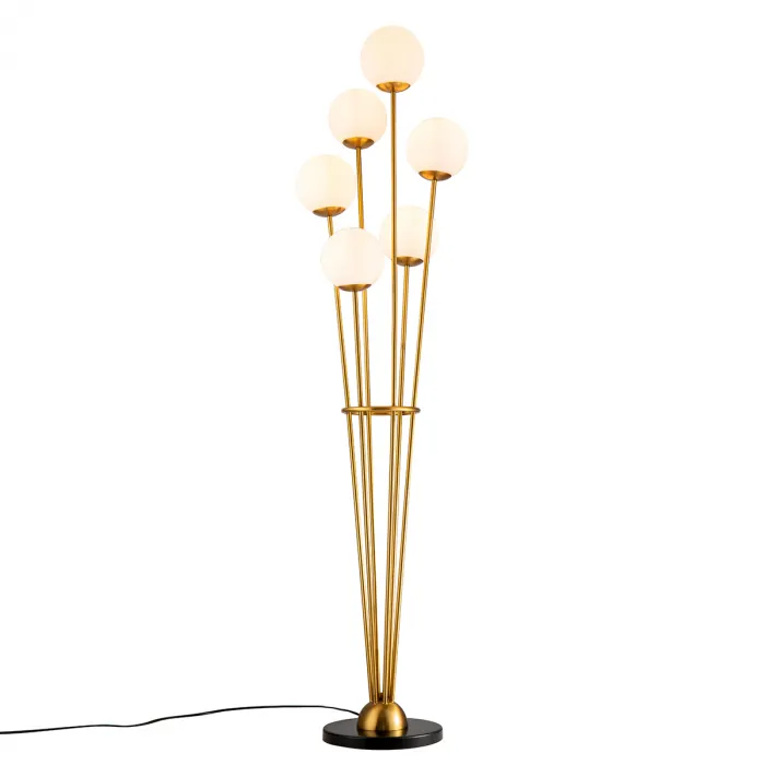 Торшер Tortora brass от ImperiumLoft