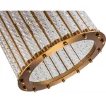 Подвесной светильник DeLight Collection Tiziano KG0907P-3 brass Цвет арматуры латунь Цвет плафонов латунь от ImperiumLoft