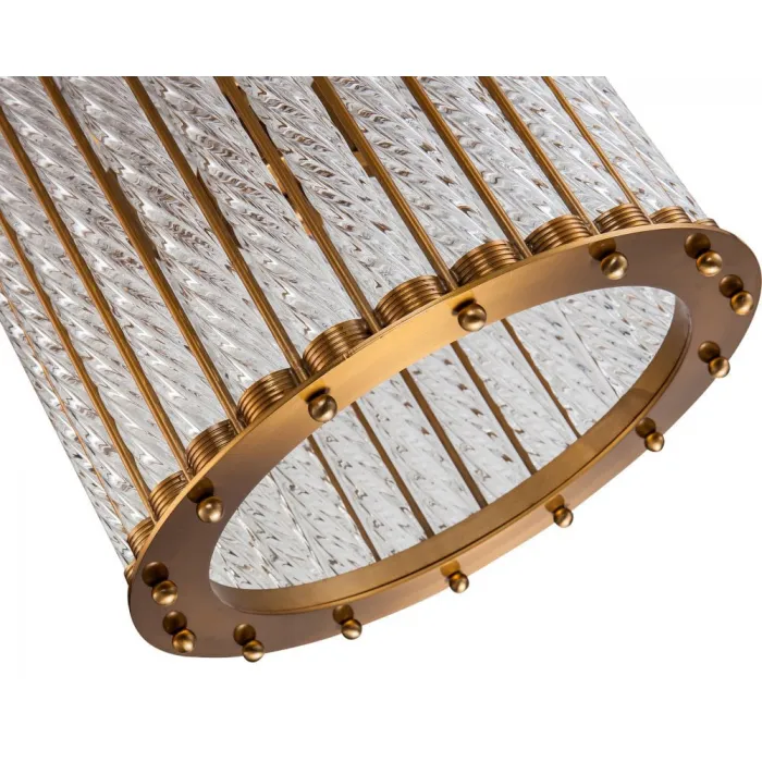 Подвесной светильник DeLight Collection Tiziano KG0907P-3 brass Цвет арматуры латунь Цвет плафонов латунь от ImperiumLoft