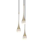 Подвесной светильник P0844-3B gold от ImperiumLoft